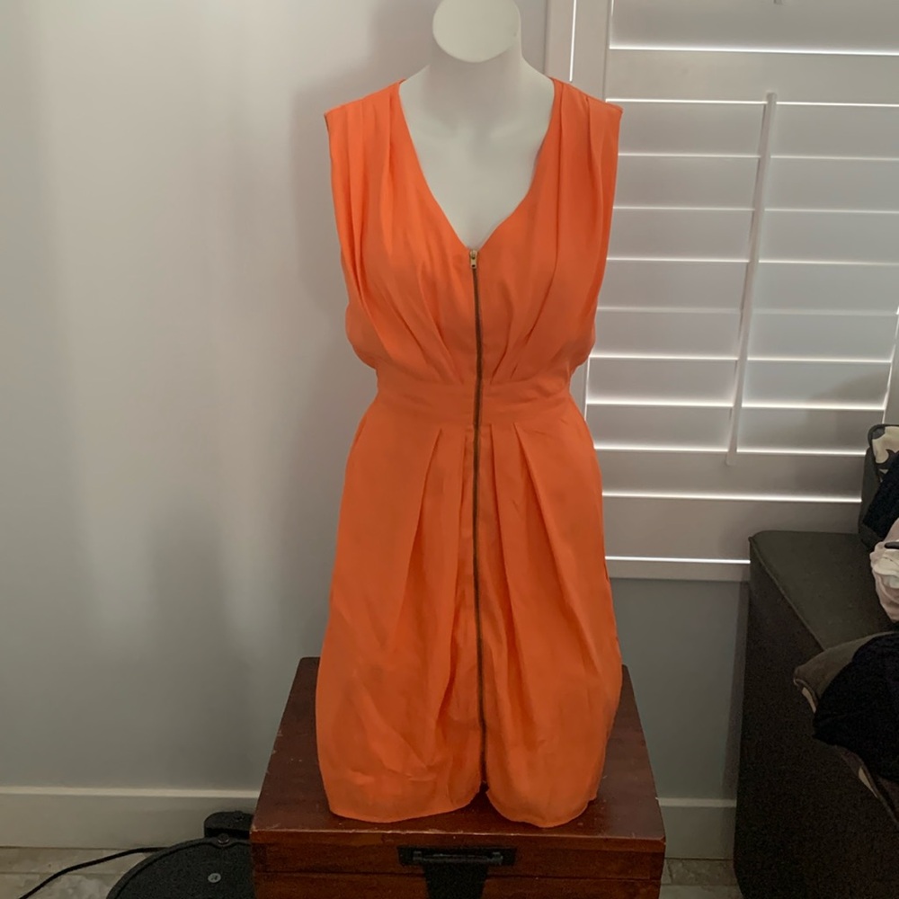 Orange Bar III Dress. Size S